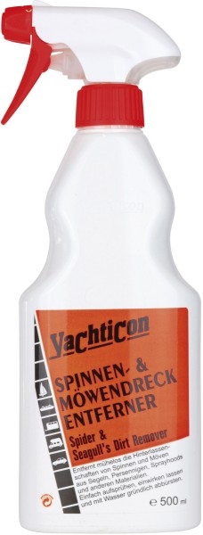 Yachticon Spinnen- & Mövendreck Entferner , 500 ml Sprühflasche