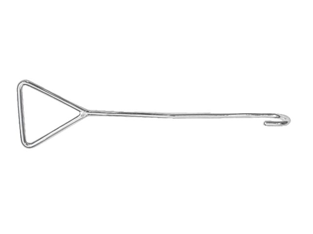 Schleusenhaken , 75 cm , Edelstahl AISI 316 / A4 , Ø 9,5mm