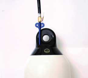 DAN Fender , Danfender Ventiladapter , blau