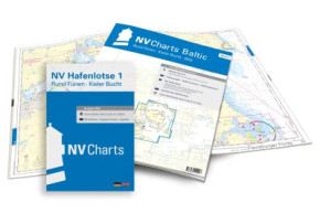 NV Verlag , Kartenkoffer Kattegat , Ausgabe 2026 als Atlas -  enthält die NV Kartensätze 1, 2, 3, 5.1, 5.2