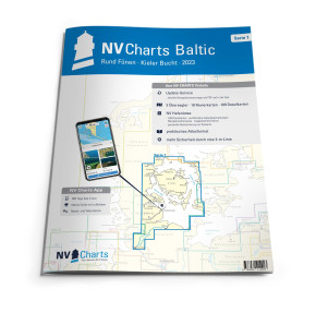 NV. Sportschiffahrtskarten Serie 1 ,  Rund Fünen - Kieler Bucht , Ausgabe 2026 als Atlas