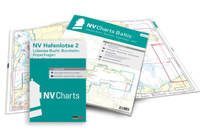 NV Verlag , Kartenkoffer Kattegat , Ausgabe 2026 als Atlas -  enthält die NV Kartensätze 1, 2, 3, 5.1, 5.2