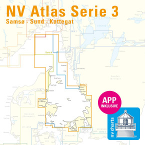 NV Atlas Serie 3 Samsø-Sund-Kattegat  , Ausgabe 2026 als Atlas
