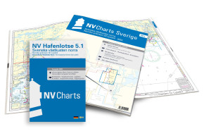 NV Verlag , Kartenkoffer Kattegat , Ausgabe 2026 als Atlas -  enthält die NV Kartensätze 1, 2, 3, 5.1, 5.2