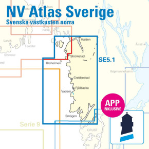NV Atlas Sverige SE 5.1 - Svenska Västkusten Norra , Ausgabe 2026