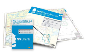 NV Verlag , Kartenkoffer Kattegat , Ausgabe 2026 als Atlas -  enthält die NV Kartensätze 1, 2, 3, 5.1, 5.2