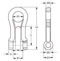 KONG CHAIN GRIPPER® Kettenschäkel , für 6 bis 8 mm Ketten geeignet
