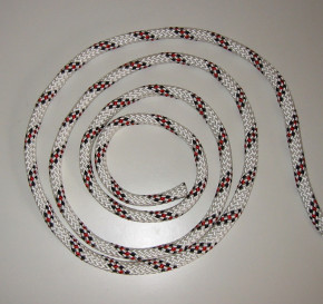 Liros Handy Elastic , 8 mm , Bruchlast : 1600 daN , weiss KF rot / schwarz