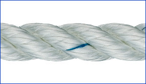 Liros Polyestertauwerk , 12 mm weiss , Bruchlast : 2600daN