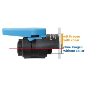 TRUDESIGN Lastaufnahme Kragen , passen f. 1-1/4" + 1-1/2"